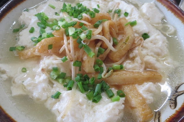 ゆし豆腐そば