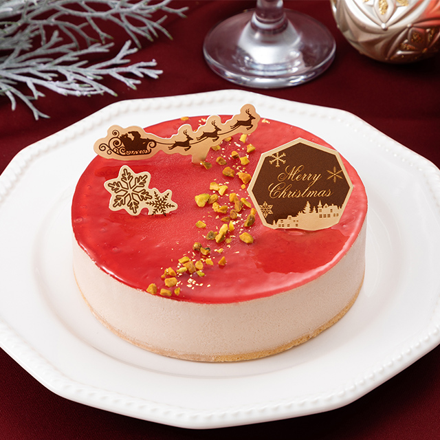 苺のホールケーキ(Xmas) 単品1個 ミニチュアケーキ ミニチュアスイーツ 言うまでもなく