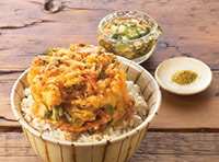 Kit]【冷凍1皿】カリふわ！ねばトロかき揚げ丼|ISETAN DOOR