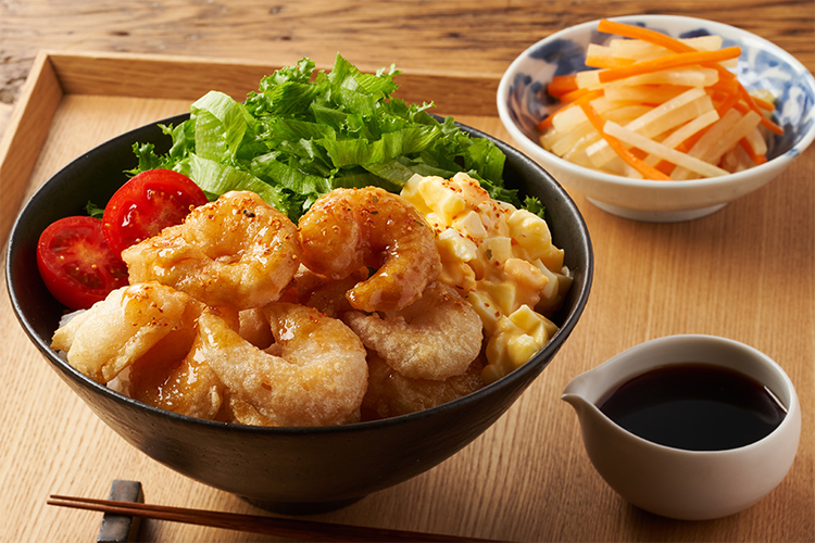 Kit2人前／和風旨だれ！小海老天の七味マヨ丼|ISETAN DOOR