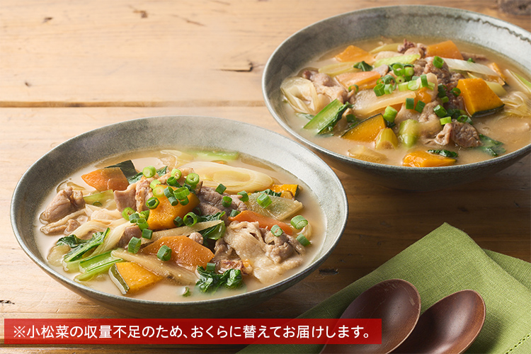 Kit2人前／10分で完成！1/2日分野菜の豚汁|ISETAN DOOR
