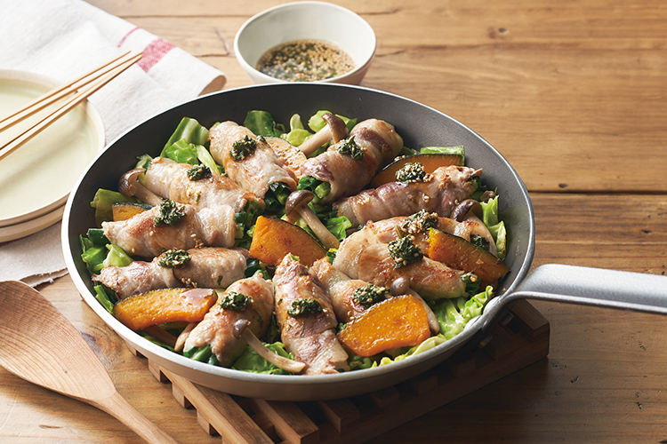 Kit]甘じょっぱ大葉だれで食べる小ねぎ肉巻き|ISETAN DOOR