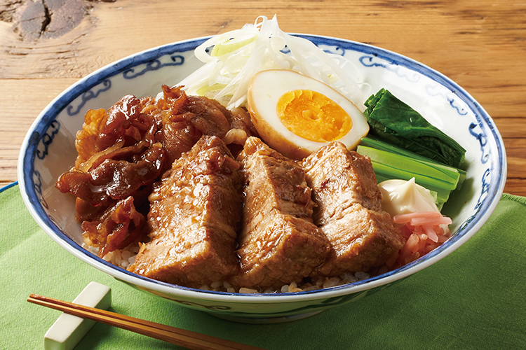 SALE 美明豚 角煮 ハンバーグ チャーシュー  ローストチキン 　肉　BBQ Kit2人前／チャーシューと豚小間のWポーク丼|ISETAN DOOR