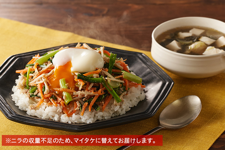 ビビンバ★ Kit3人前／ジューシーそぼろと野菜のビビンバ|ISETAN DOOR