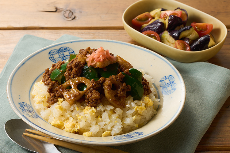 T2 World of Breakfasts セット Kit2人前／がっつり濃厚！肉味噌がけチャーハン|ISETAN DOOR