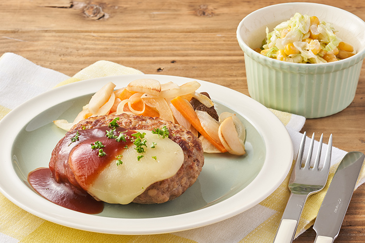 Kit2人前 お手軽 とろりチーズのせハンバーグ Isetan Door