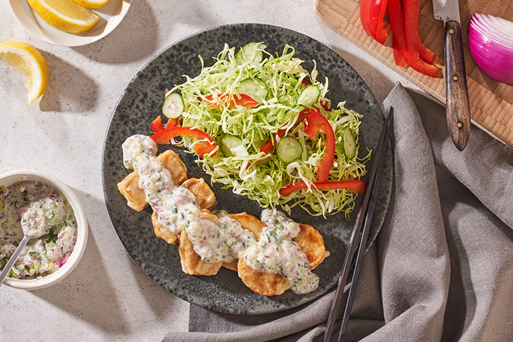 Kit2人前 ヴィーガン 揚げ生麩タルタルがけ Isetan Door