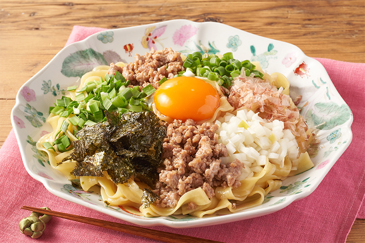 Kit2人前/国産小麦の刀削麺風台湾まぜそば