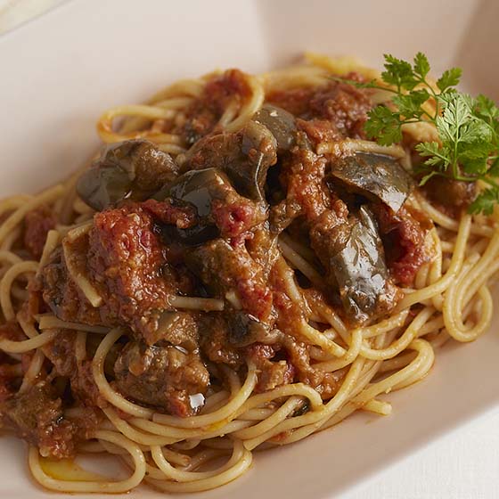 [アロマフレスカ]監修　なすのトマトソースパスタ