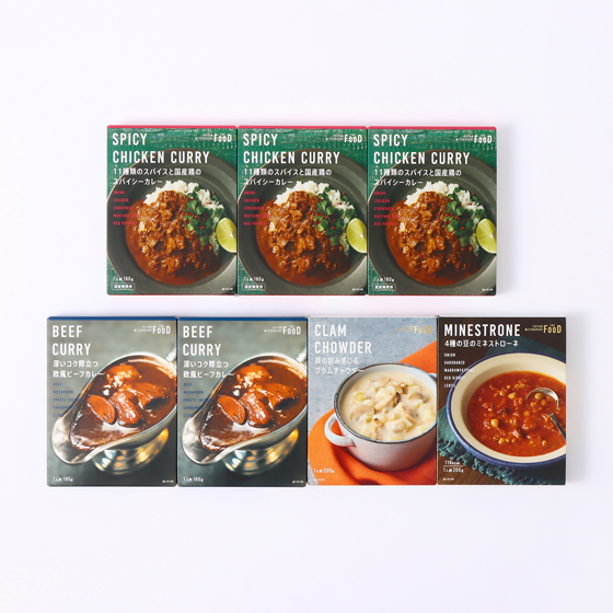 [THE FOOD]�J���[���X�[�v����