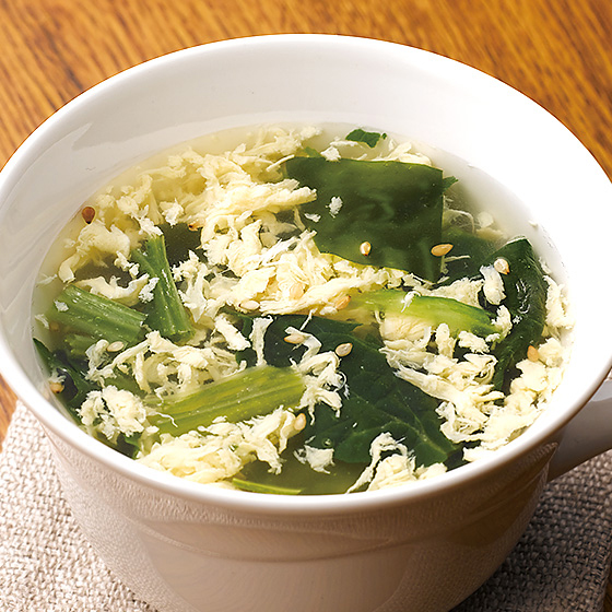 化学調味料不使用 わかめと胡麻入り卵スープ5個 Isetan Door 化学調味料不使用 わかめと胡麻入り卵スープ5個 Isetan Door