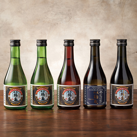 越後鶴亀 ぜいたく飲み比べセット