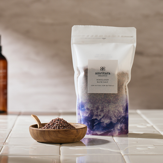 amritara ヒマラヤ岩塩バスソルト 520g|ISETAN DOOR