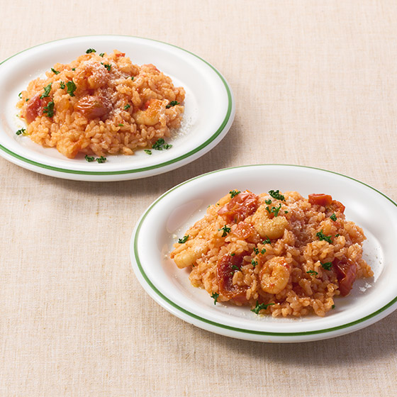 �����W�ŊȒP�I�g�}�g�ƃG�r�̃��]�b�g�̑f(2�l�O)