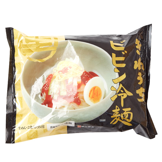 本格的な辛さのビビン冷麺　2食入り