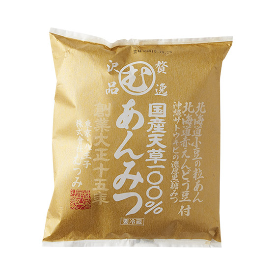 国産天草100％ 贅沢逸品あんみつ（まめ付き）|ISETAN DOOR