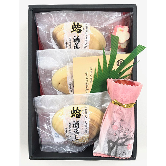 正上 九十九里浜蛤酒蒸しのお吸物詰合せ Isetan Door