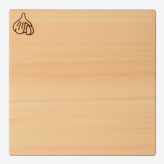 日本橋木屋]薬味まな板 ひのき 角 180mm|ISETAN DOOR