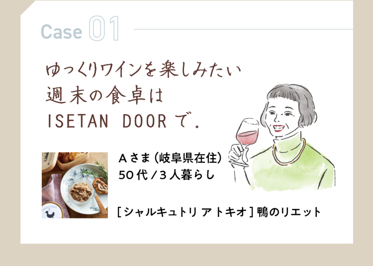 ISETAN DOOR 