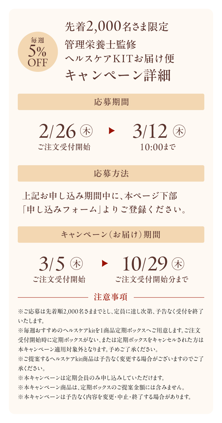 �Ǘ��h�{�m�ďC �w���X�P�AKIT���͂��� �L�����y�[���ڍׁB������ԁF2/26(��)?3/12(��)10:00�܂ŁB������@�F�{�y�[�W�����\�����݃t�H�[�����o�^�B���͂����ԁF3/5(��)?10/29(��)��������t�J�n���܂ŁB�撅2,000�����܌���B